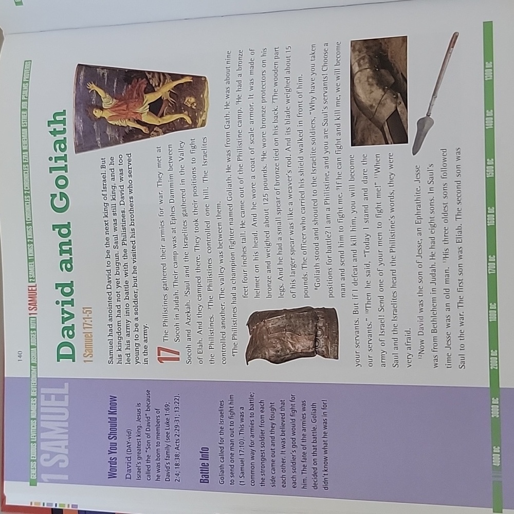 Student Discovery Bible A Journey Through God's Word Hard Cover - Picture 4 of 7